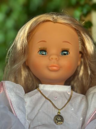 Muñeca Nancy molde Quiron - Vestido Blanco