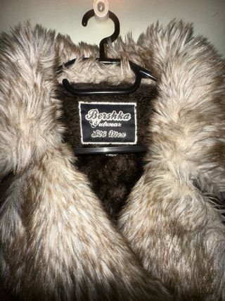 Giacca montone Bershka vintage