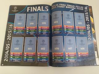 Álbum Topps Champions League 2015-16