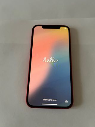 iPhone 12 rosso - 64 GB impeccabile