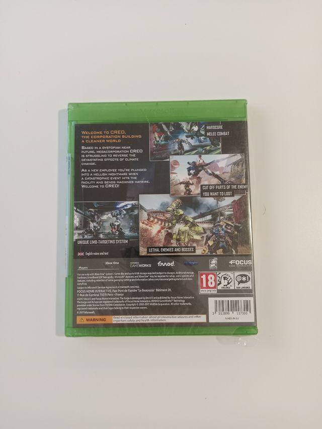 The Surge Xbox One - Juego precintado