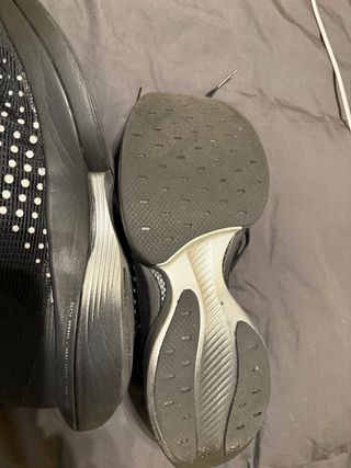 Zapatillas running carbono - negras