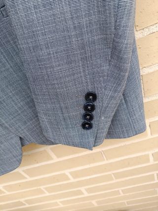 Americana gris azulado ZARA - Talla M
