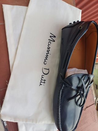 Zapatos Massimo Dutti 41 negros