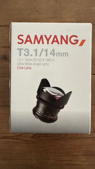 Panasonic GH5+Metabones+2 ópticas 14mm cine/20mm 