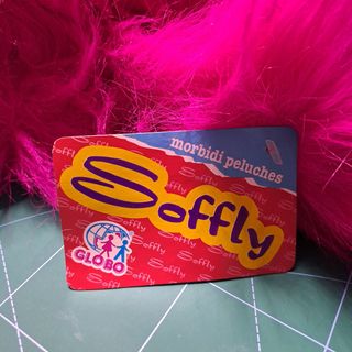 Marionetta uccello rosa Soffy con suoni