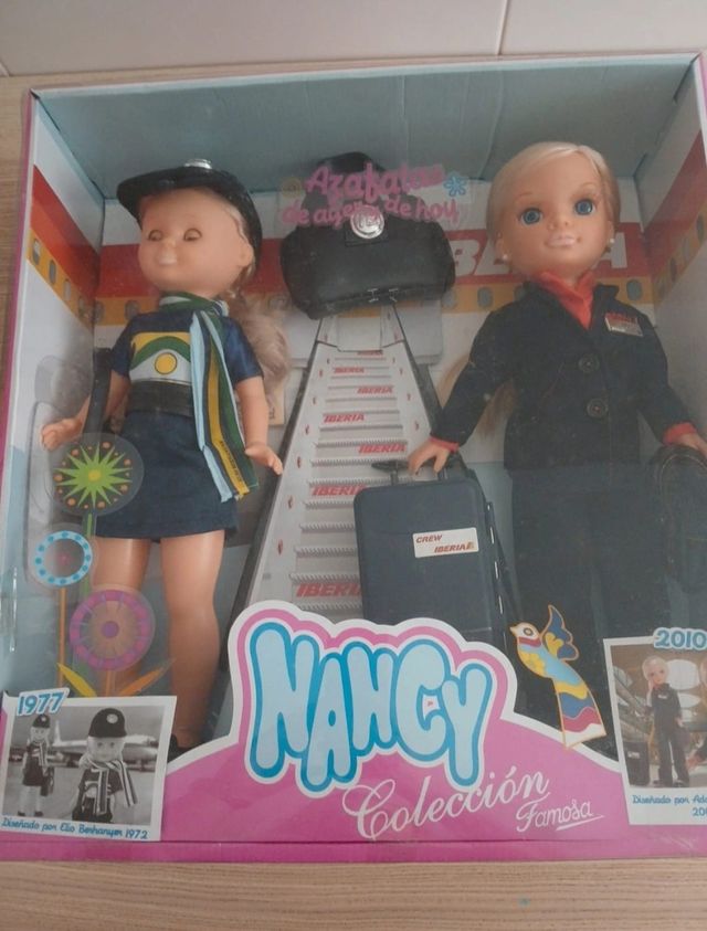 Muñecas Nancy azafatas iberia
