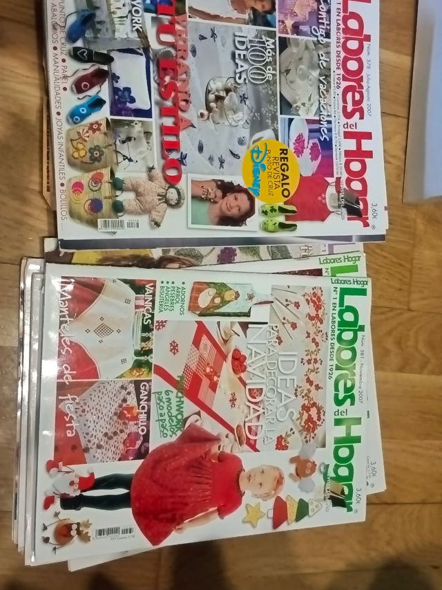 Revistas labores del hogar