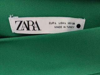 Falda pantalón Zara verde
