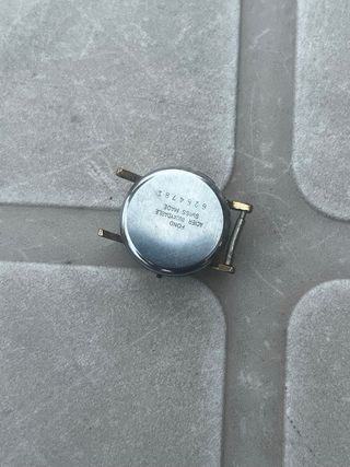 Reloj dorado mujer vintage