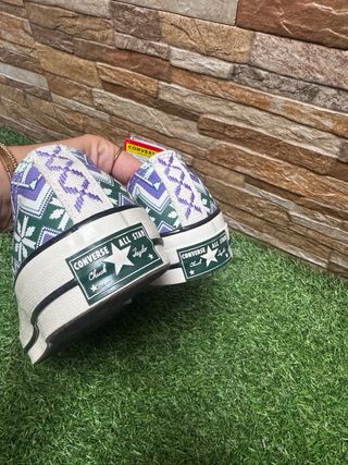 Converse Chuck Taylor - Verde Morado