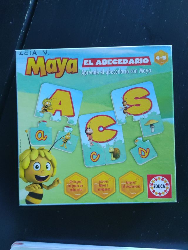 Puzzle Maya el abecedario 4-5 años