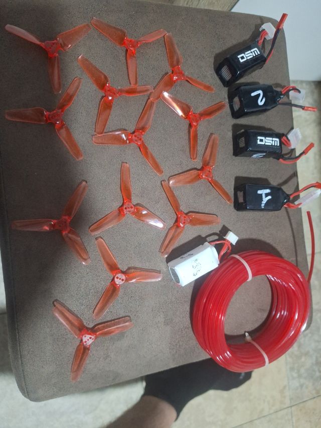 Repuestos dron - Hélices rojas