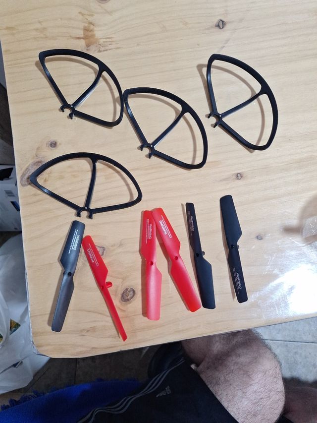 Repuestos dron - Hélices rojas