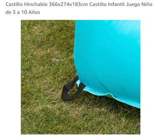 Castillo inflable HomCom