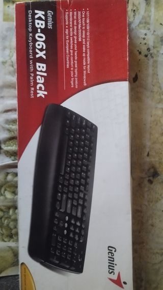 Teclado USB Negro