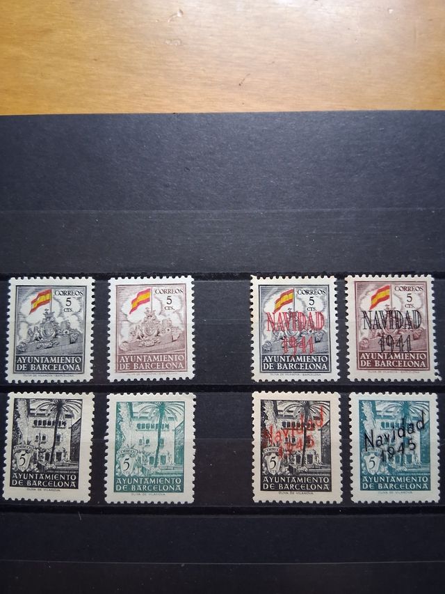 Sellos Barcelona. SH nuevos MNH.