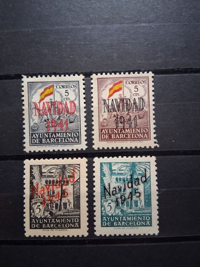 Sellos Barcelona. SH nuevos MNH.