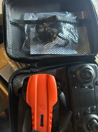 Drone con luces LED