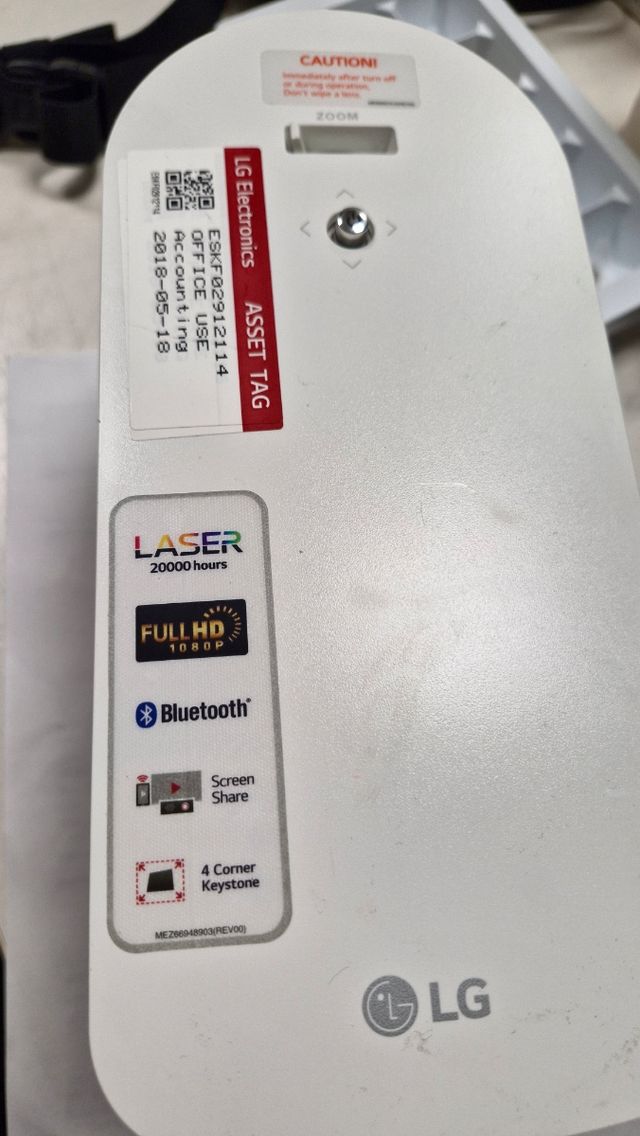 Proyector LG HF80JS - FullHD (sin la caja)