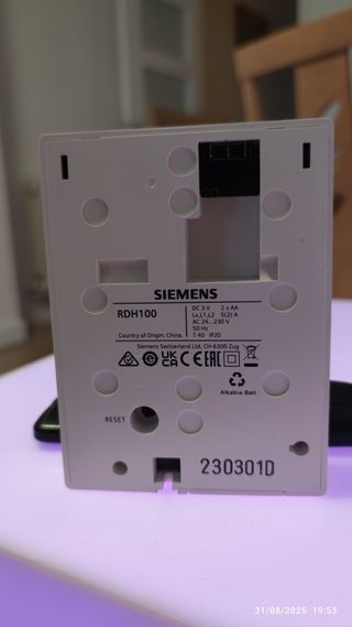 Termostato Siemens RDH100 