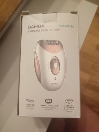 Depiladora Cecotec Bamba - Rosa