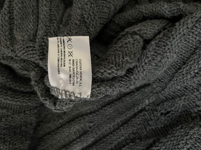 Poncho jersey Systemaction gris talla S