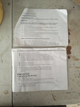 Freidora marca Eco-De 1.7L