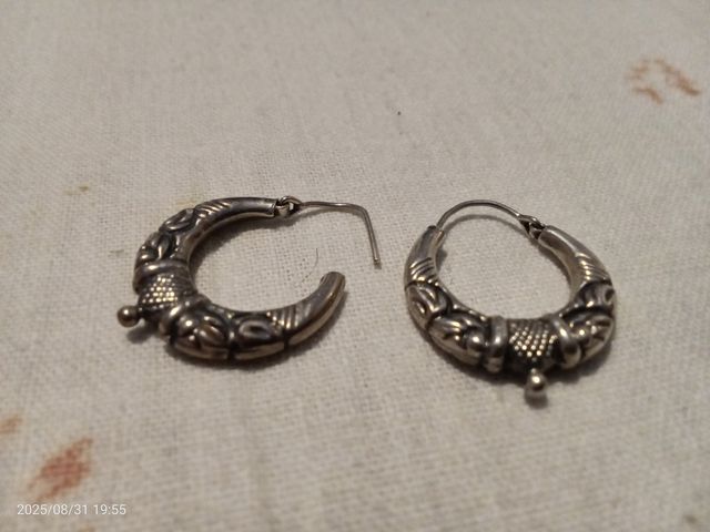 Pendientes plata de ley - Aretes de plata de ley 
