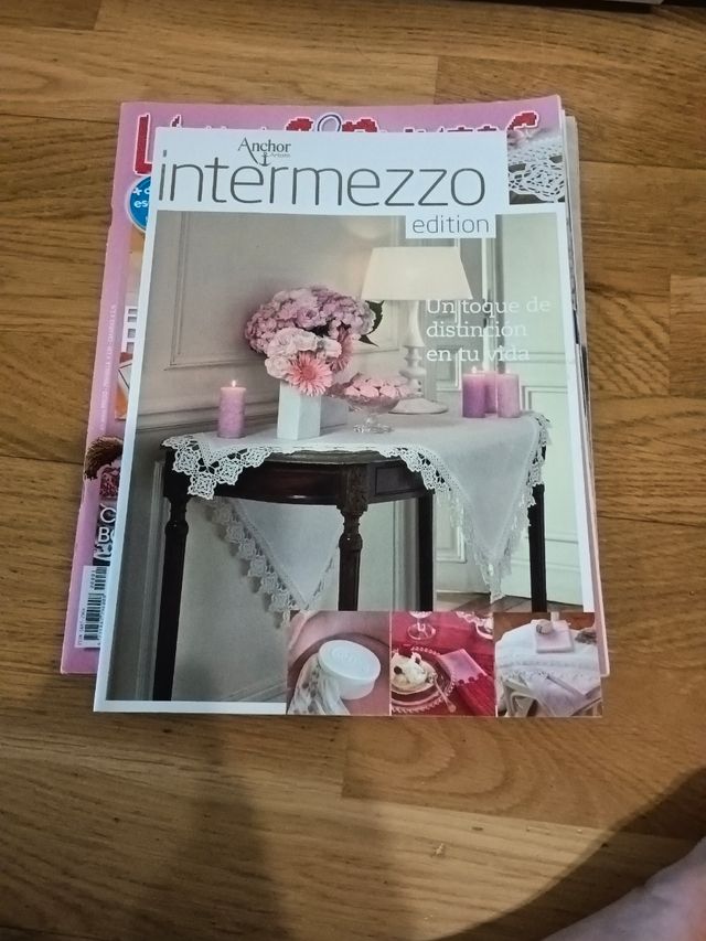 Revistas de punto, ganchillo y punto de cruz