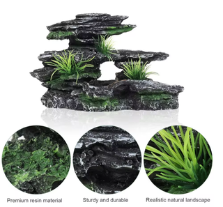 Decorazione Acquario Rocce & Piante