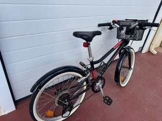 Bicicleta niña Riverside 20" negra
