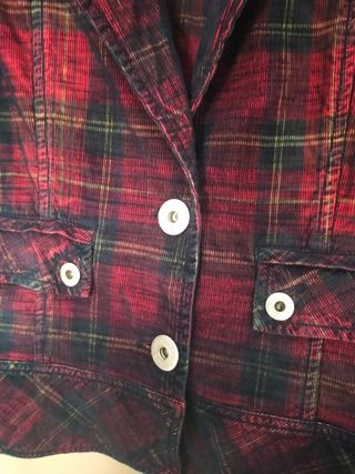 Chaqueta cuadros Escoceses