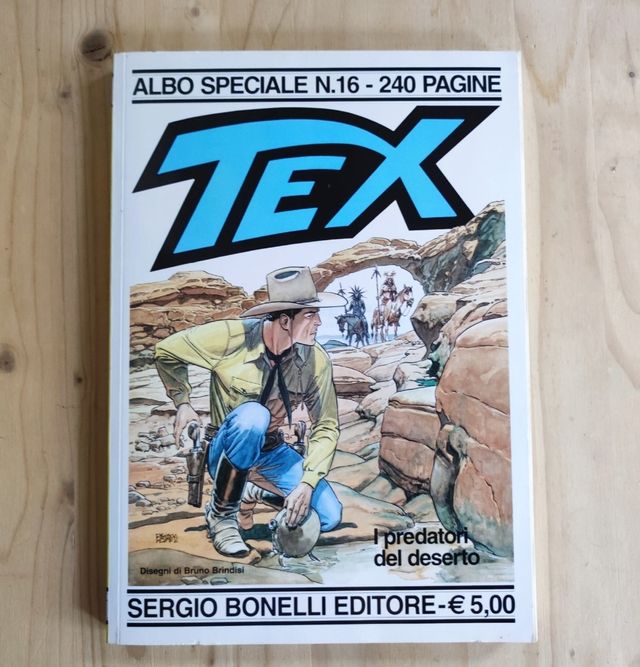 Tex I predatori del deserto n° 16 Sergio Bonelli E