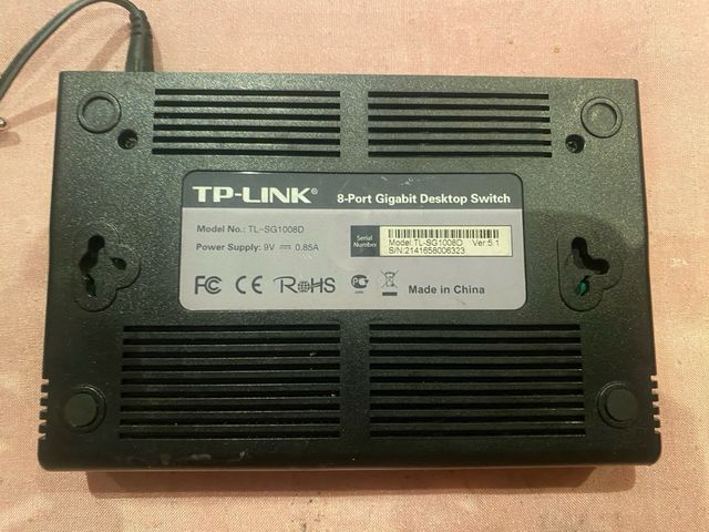 Modem TP-LINK 8 port gigabit desktop switch