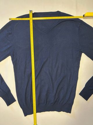Maglione blu merino tg.S