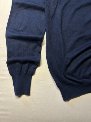 Maglione blu merino tg.S
