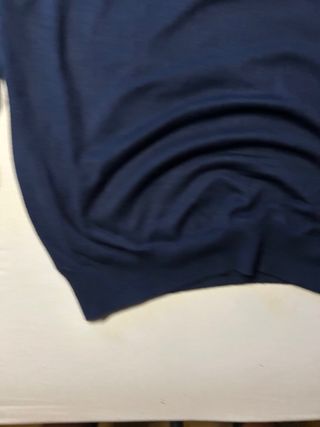 Maglione blu merino tg.S
