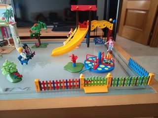 Parque Playmobil: Completo y en buen estado