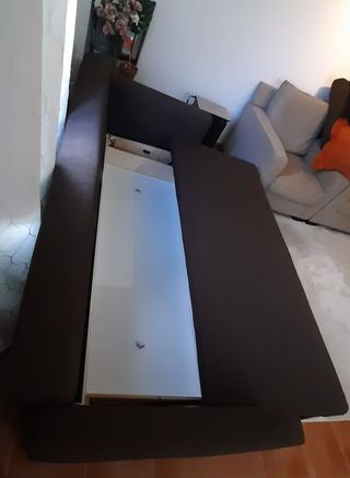 Sofá Cama de 3 plazas con almacenaje