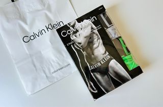 2 pack Calvin Klein slips / calzoncillos. S
