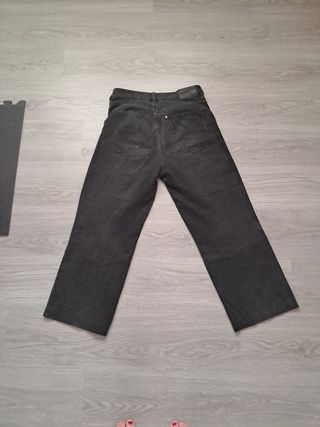 Vaqueros negros mujer wide leg - Talla 42