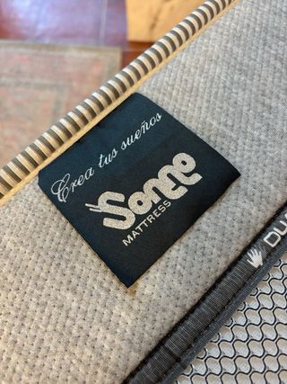 OFERTA Colchón Sonne 90cm visco grafeno 