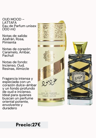 Lattafa Oud Mood Eau de Parfum 100ml