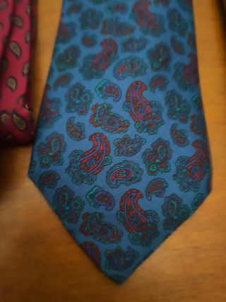 6 Cravatte Seta Vintage Pierre Cardin