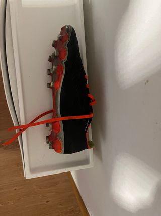 Botas fútbol Predator - Negras/Naranjas