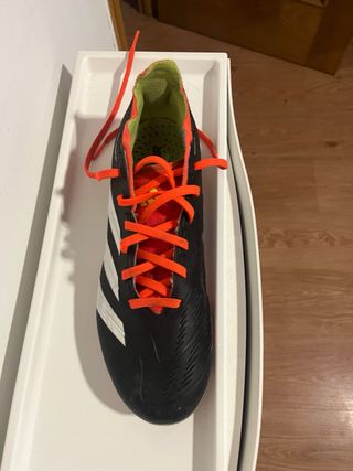Botas fútbol Predator - Negras/Naranjas