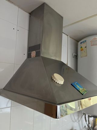 Campana extractora Teka acero