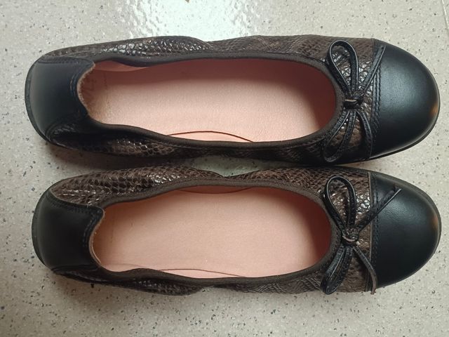 Manoletinas marrón Paola de Pabloski nº 39