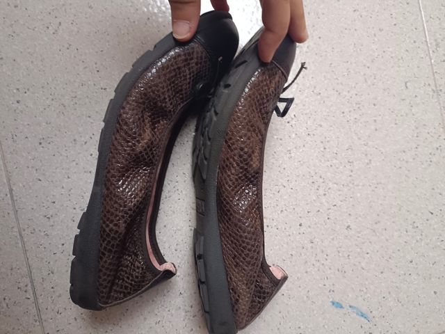 Manoletinas marrón Paola de Pabloski nº 39